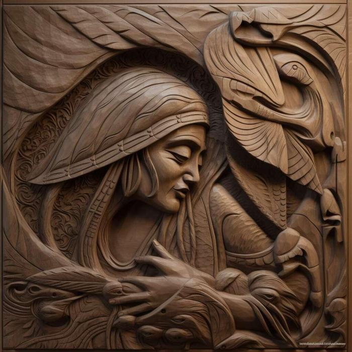 نموذج ثلاثي الأبعاد لآلة CNC 3D Art 